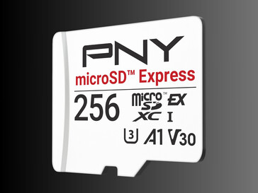 PNY microSD Express flash kártya 256 GB (Kép forrása: PNY PR)