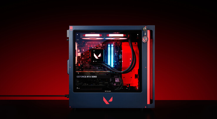 Az Omen 35L Valorant Edition bal oldali panelje (Kép forrása: HP)