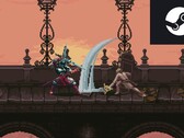 A Blasphemous egy Souls-szerű metroidvania játék, amely jelenleg rekordalacsony áron kapható a Steamen. (Kép forrása: Steam)