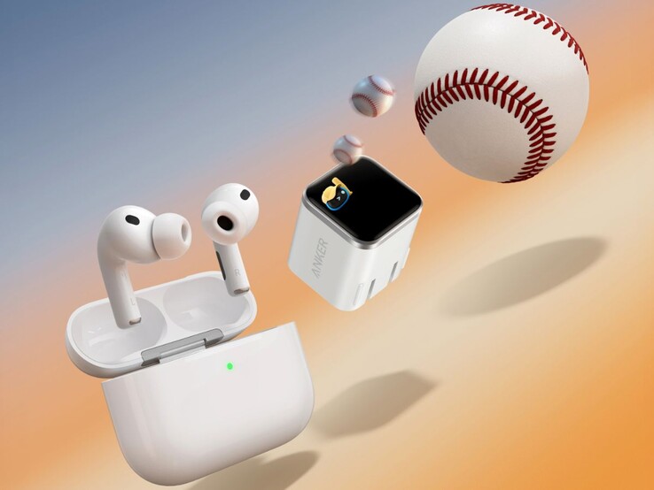 Az Anker Nano Charger (45W, Smart Display, 180°-ban összecsukható). (Kép forrása: Anker)