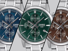 Balról jobbra: Casio MTP-E510D-2A2V, MTP-E510D-3AV és MTP-E510D-5AV. (Kép forrása: Casioblog)