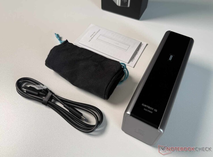 A Cuktech 15 Ultra szállítási terjedelme