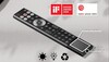 A Hisense U7Q Pro egy napelemes távirányítóval érkezik. (Kép forrása: Hisense)