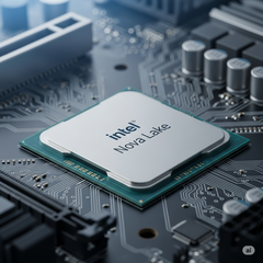 Az Intel Nova Lake akár 52 magot is tartalmazhat majd a csúcsmodellben (kép forrása: Google Gemini)