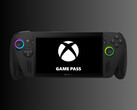 Rog Xbox Ally X kézi konzol a Game Pass logóval (Kép: Microsoft Gaming szerkesztve)