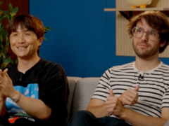 Egy interjú kivágása, amelyben Choi Ji Won és Guillaume Broche szerepel (képsoruce: Lies of P YT)