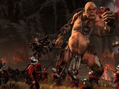 Egy szörnyet ábrázoló kép a Total War: Warhammer játékból, amely jelenleg 75% kedvezménnyel kapható.