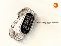 A Xiaomi Smart Band 10 Glimmer Edition egyetlen színben kapható. (Kép forrása: Xiaomi)