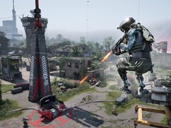 Az Off The Grid egyik játszható karaktere, aki a függőlegességet mutatja be. (Kép forrása: Steam)