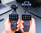 Osmo Pocket 3 (balra) az Osmo Pocket 4P (jobbra) mellett.