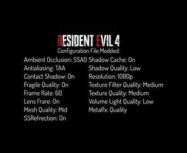 A Resident Evil 4 grafikai beállításai az iPhone 18 Pro Max és az iPhone 17 Pro Max készülékekkel végzett játéktesztben.