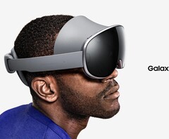 Samsung „ Galaxy ” XR fejhallgató.
