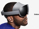 Samsung „ Galaxy ” XR fejhallgató.