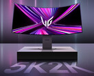 Az UltraGear OLED 45GX950A az LG Display új 5K2K és 44,5 hüvelykes WOLED panelének egyetlen ténylegesen megjelent példánya. (Kép forrása: LG)