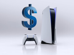 A PS5 konzol a dollárjel alatt látható (Kép forrása: Sony PlayStation szerkesztéssel)