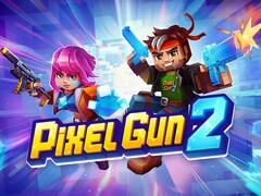 A Pixel Gun 2 kulcsgrafikája.