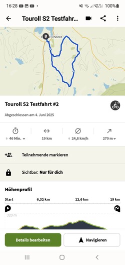 19 km-es tesztútvonal az olcsó Touroll S2 költségvetési összecsukható e-bike-kal