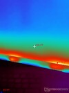 LED hő egy monitorban