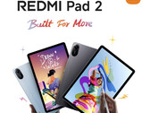 A Redmi Pad 2 kétféle színben kapható, de nem 4G-kapcsolattal konfigurálva. (Kép forrása: Xiaomi - szerk.)