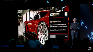 Az AMD FSR Redstone Ray Regeneration javítja a sugárkövetést. (Kép forrása: AMD)