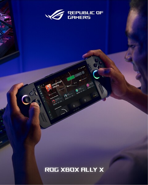Asus ROG Xbox Ally X olasz Facebook hirdetés (Kép forrása: Asus Republic of Gamers Facebook)