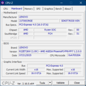 CPU-Z alaplap