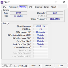 CPU-Z Memory