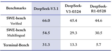 A programozók értékelni fogják a DeepSeek-V3.1 erősebb kódolási képességét. (Kép forrása: DeepSeek)