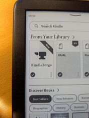 KindleForge az alkalmazásbolt további alkalmazások letöltésére a jailbreakelt Kindle (Kép forrása: Notebookcheck)