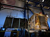 A Lunar Trailblazer a Lockheed Martin Space egyik szobájában ül a tesztelés alatt Coloradóban (Kép forrása: Lockheed Martin Space)