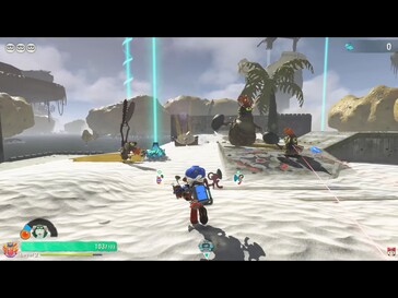 A képen: Játékmenet-képernyőkép a Splatoon Raidersből.