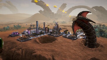 Egy kép, amely az Aven Colony egyik lényét ábrázolja.