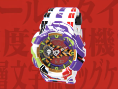 Az új Casio Evangelion GA-110EVA30-7A (a képen). (Kép forrása: Casio G-Shock/YouTube)