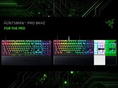 Razer Huntsman V3 Pro 8KHz gaming billentyűzet formátumok és színváltozatok (Kép forrása: Razer PR szerkesztéssel)