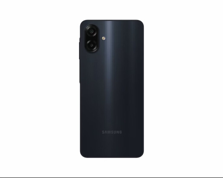 A Samsung Galaxy M07 kizárólag fekete színben kapható (Kép forrása: Samsung)
