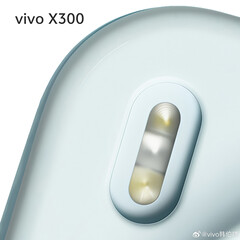 A Vivo X300 kettős fókuszú zoomvillanó tömbjének renderelése. (Kép forrása: Han Bo Xiao)