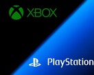 Xbox és PlayStation logókat ábrázoló banner (Kép forrása: Xbox Gaming, Sony PlayStation)