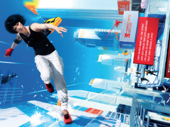 Artwork a 2008-as Mirrors Edge kiadványról (kép forrása: Mirrors Edge Archive)