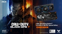 ASUS TUF Gaming bemutatja a Call of Duty Black Ops 7 Edition AMD Radeon RX 9070 XT-t (Kép forrása: Asus Pressroom)