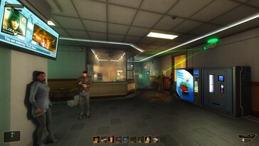 A képen: Játékmenet-képernyőkép a Deus Ex: Human Revolution – Director’s Cut című játékból.