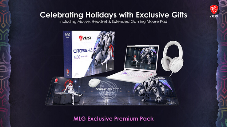 MSI Crosshair MLG edition laptop és kiegészítők