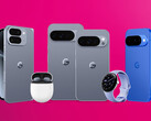 A T-Mobile Google Pixel 10 sorozatú telefonjai. (Kép forrása: T-Mobile)