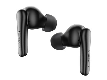 A SoundForm Rhythm ANC fülhallgató száras kialakítású. (Kép forrása: Belkin)