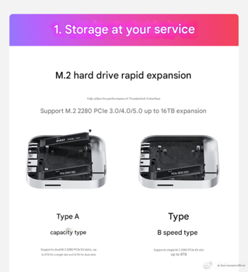 A Beelink Mate mini két modellje (Kép forrása: Beelink - gépi fordítás)