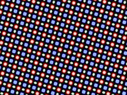 Sub-pixel tömb