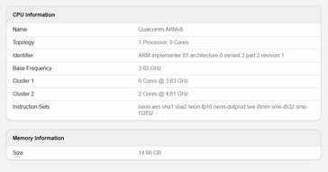 POCO F8 Ultra a Geekbench-en