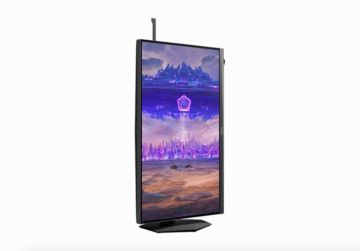 Az AOC Agon Pro monitor 90°-kal is elforgatható.