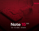 A Xiaomi egyik új Redmi Note 15 Pro okostelefonja arccal felfelé, felfedve a lapos kijelzőt. (Kép forrása: Xiaomi - szerk.)