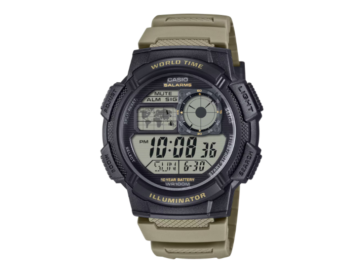 A Casio AE1000W-5AV óra. (Kép forrása: Casio)