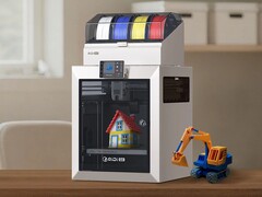 Q2: Többszínű 3D nyomtató zárt építési kamrával (Kép forrása: Qidi)